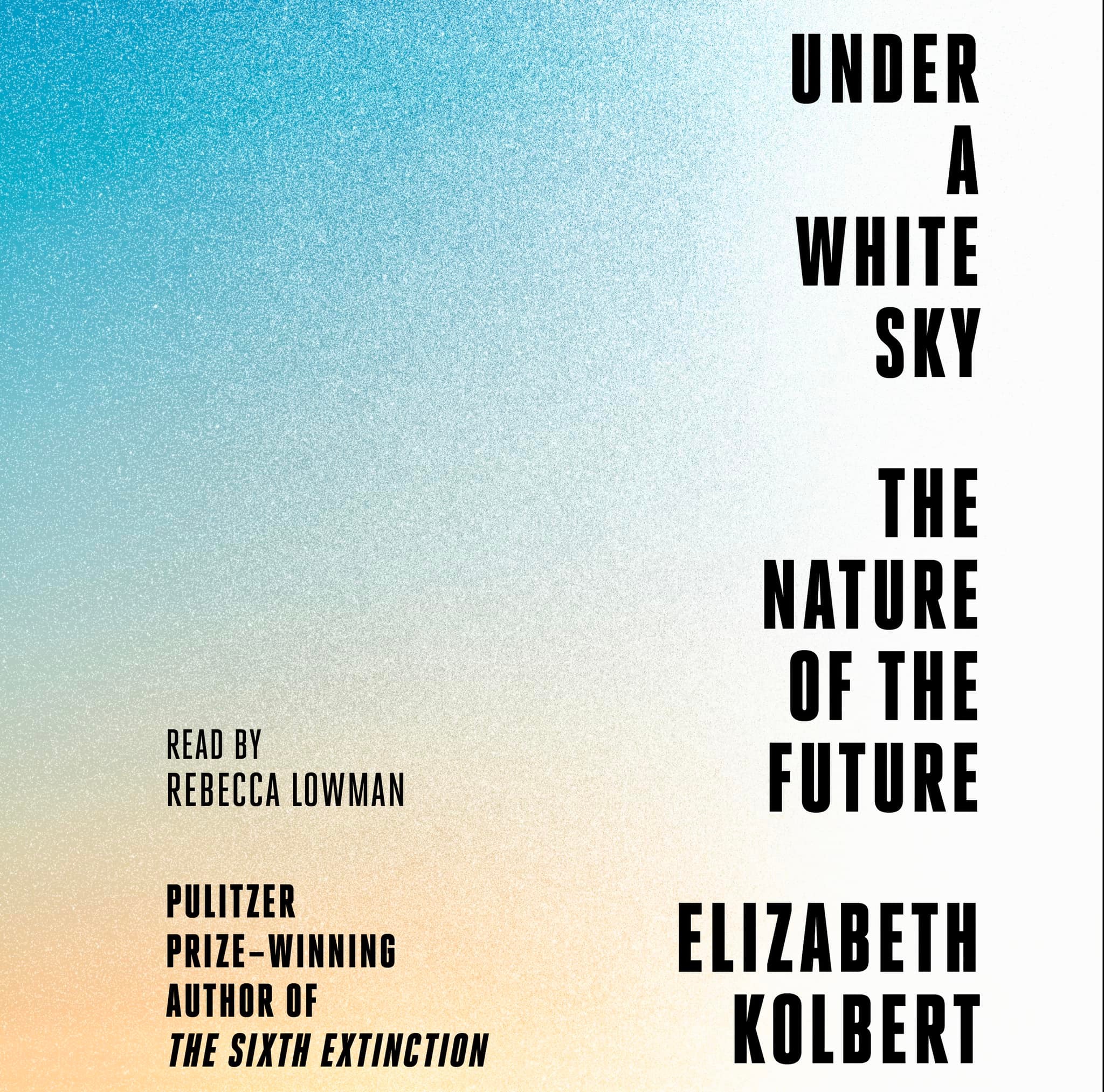 Tonight's book talk by Elizabeth Kolbert: Cover image for the book
