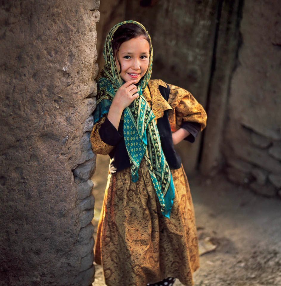 The resilience of Afghan girls: A young girl and her beautiful smile