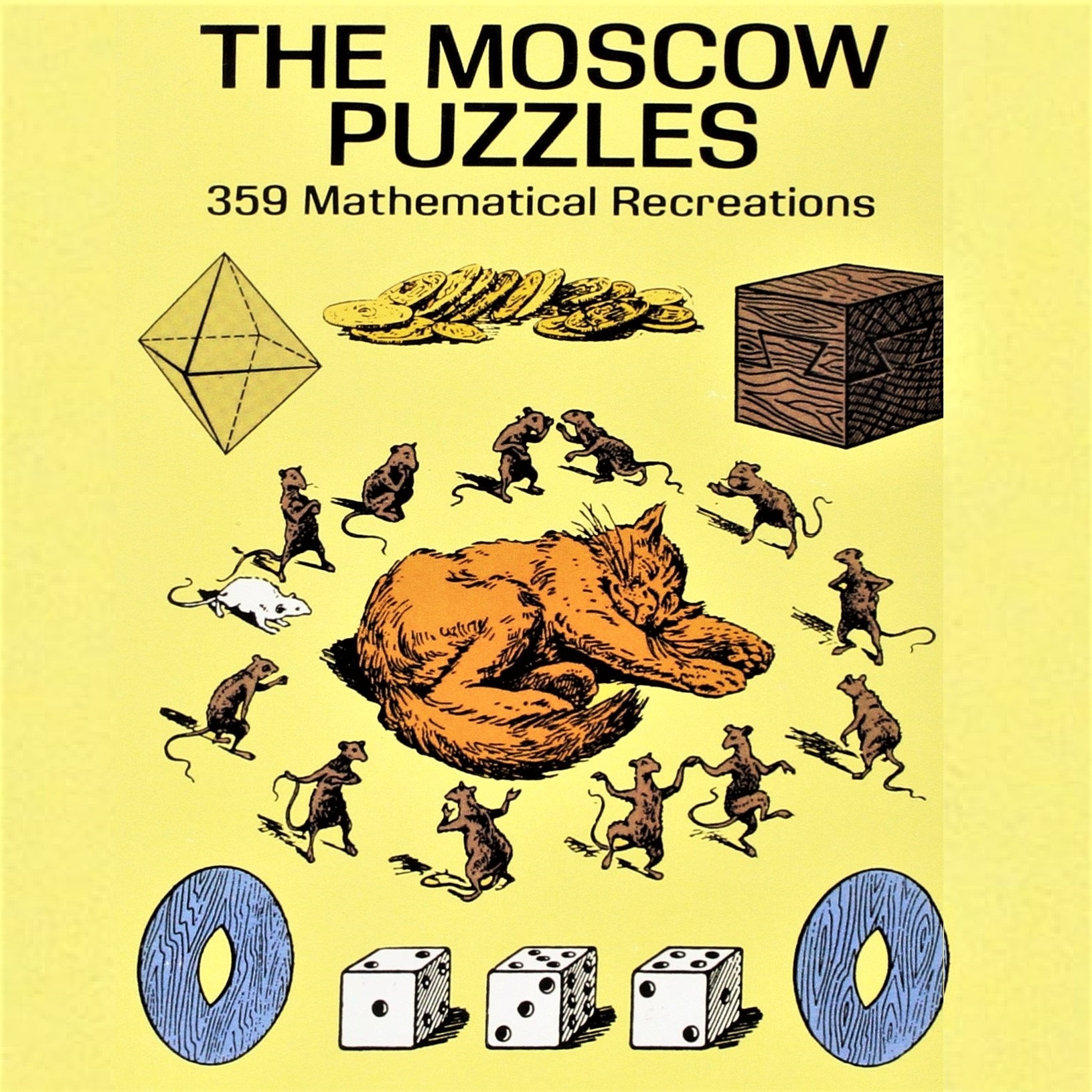 Cover image of Kordemsky's 'The Moscow Puzzles'