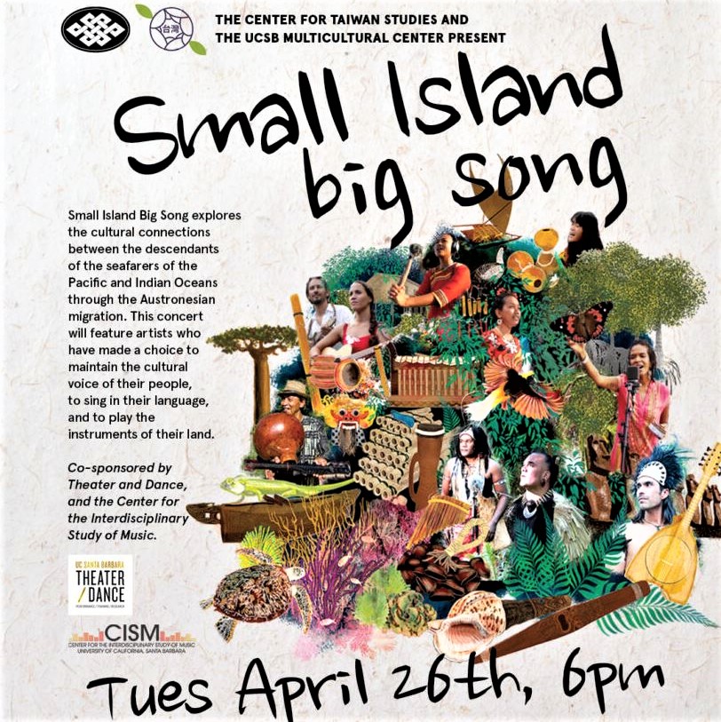 Small Island, Big Song: Concert at UCSB's MCC Theater (Poster)