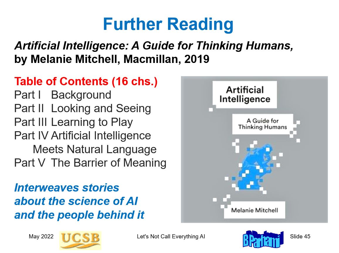 Behrooz Parhami's talk on AI & ML: Slide 45