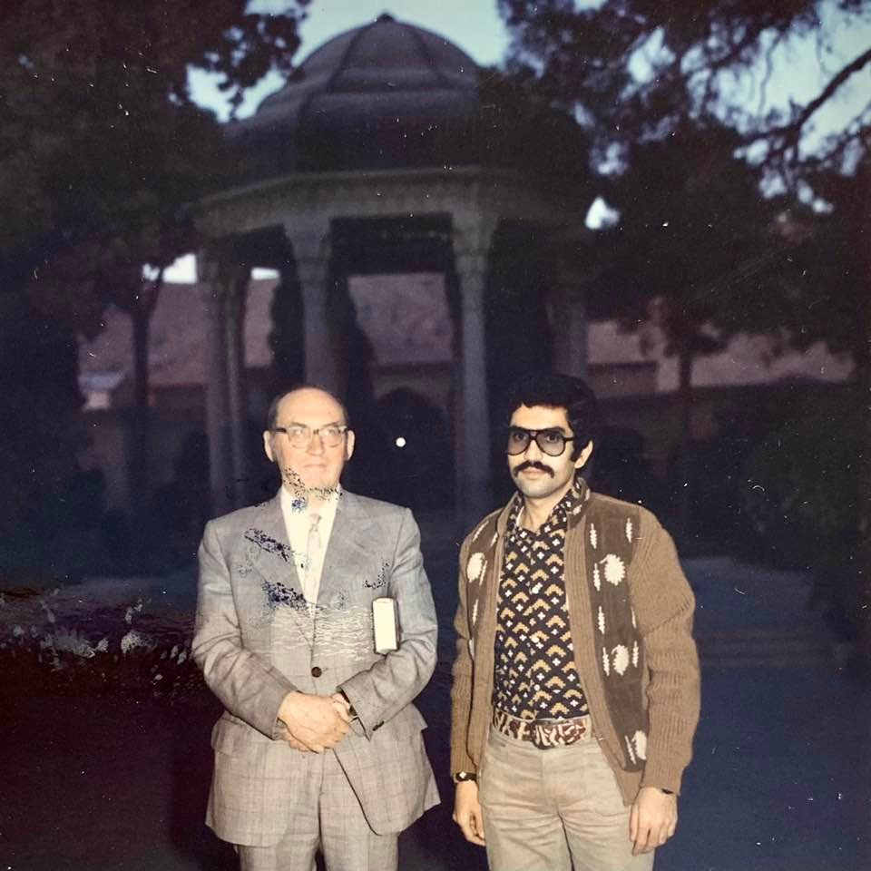 Throwback Thursday: Visiting the tomb of Hafez in 1976, with computer pioneer Professor Maurice Wilkes