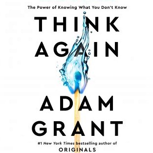 Cover image of Adam Grant's 'Think Again'