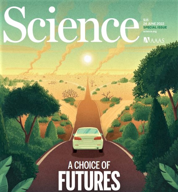 Science magazine's cover fature: Focusing on climate change