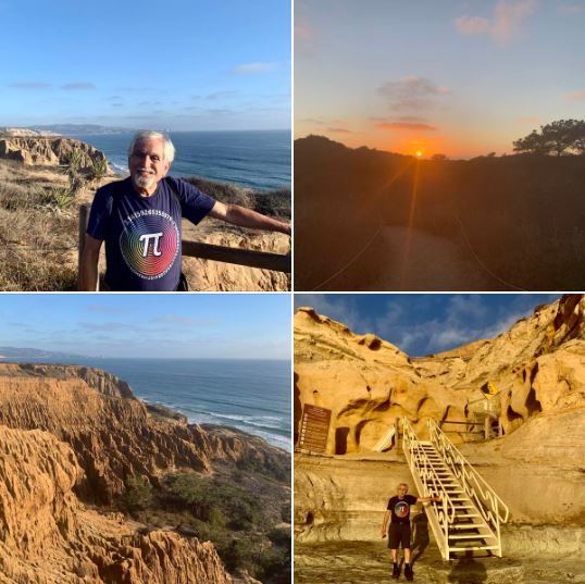 Photos from Friday 7/01 hike with my daughter at Torrey Pines State Natural Preserve in San Diego