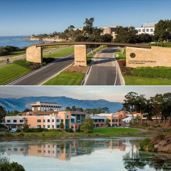 UCSB campus, the paradise where I have worked for 34 years
