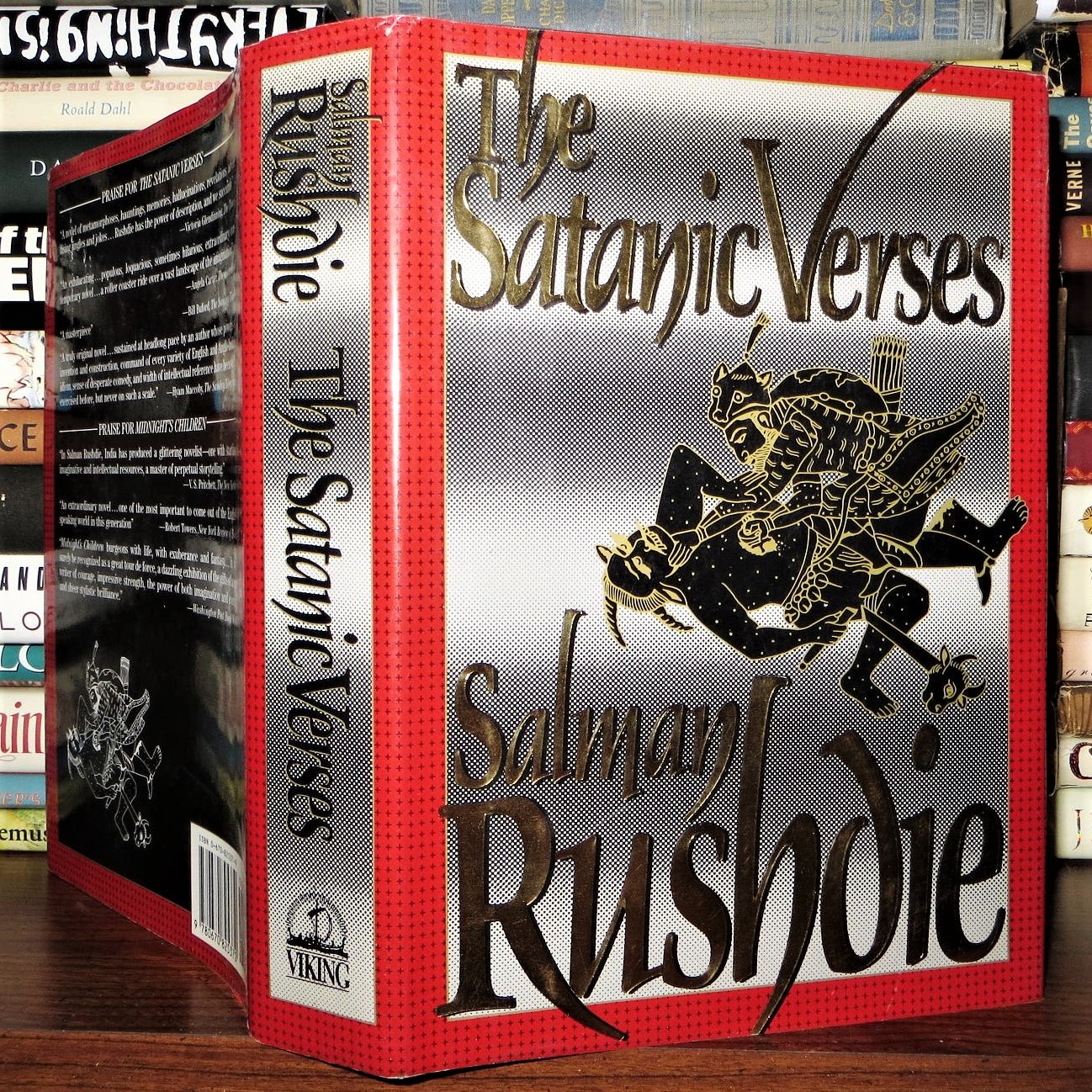 Cover image for Salman Rushdie's 'The Satanic Verses'