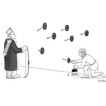 Cartoon: The emperor's perfect aim