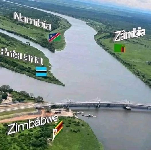 The point where four African countries meet.