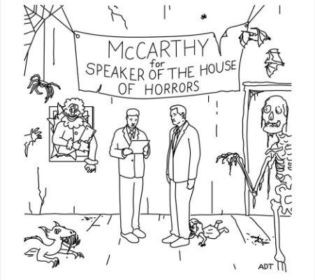 New Yorker cartoon of the day (re Kevin McCarthy)