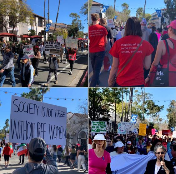 Photos from 2023 Women's March Santa Barbara: Batch 7