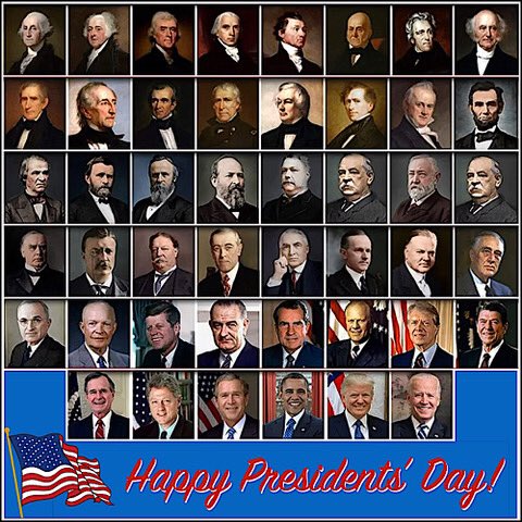 Happy US Presidents' Day
