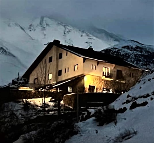 The historic Shemshak Boutique Hotel in Iran: The building