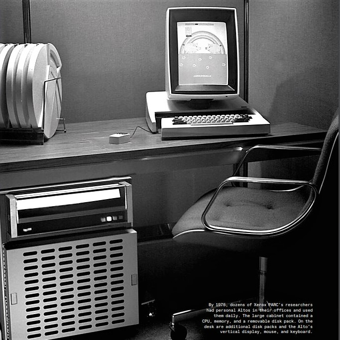 Throwback Thursday (the computer that was way ahead of its time): Xerox's Alto, 1975