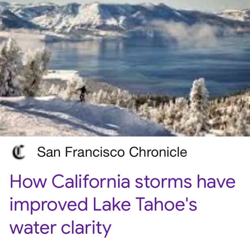 The new, improved Lake Tahoe
