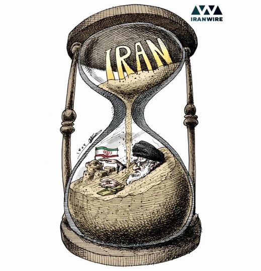 IranWire cartoon of the day: In Iran, it's just a matter of time!
