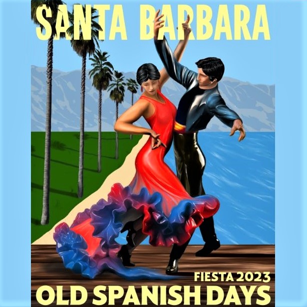 Santa Barbara Fiesta 2023 poster design revealed