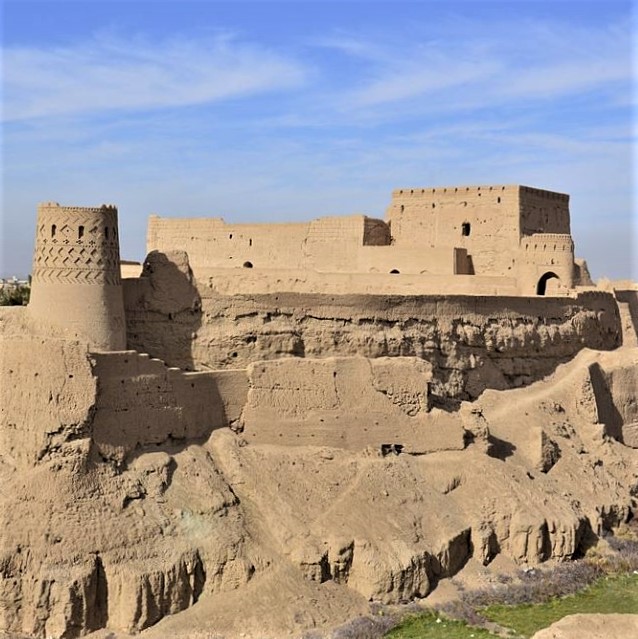 Fort of the Narin Castle in Meybod, Iran, built an estimated 2000-6000 year ago