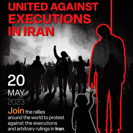 May 20, 2023, worldwide rallies against executions in Iran