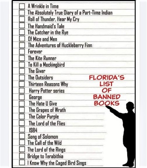 My book recommendations to you, from Florida's list of banned books