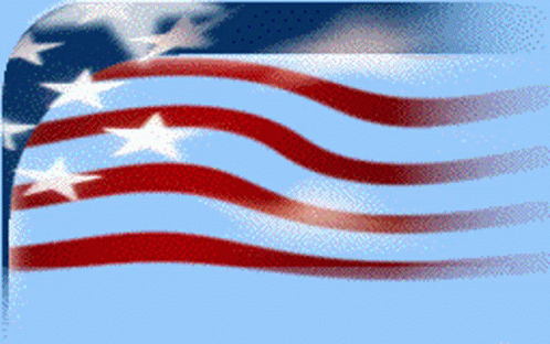 Honoring the US Memorial Day: Flag GIF
