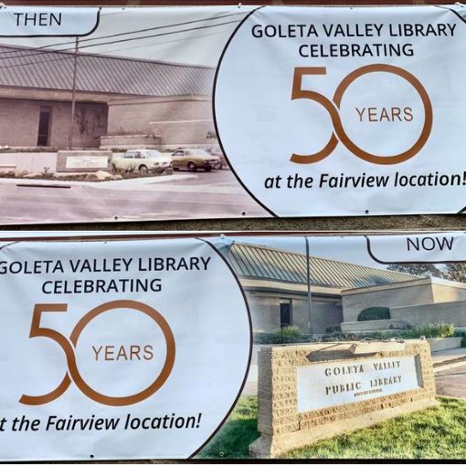 Goleta Valley Public Library is celebrating 50 years at its Fairview Avenue location