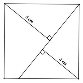 Math puzzle: Find the area of the square
