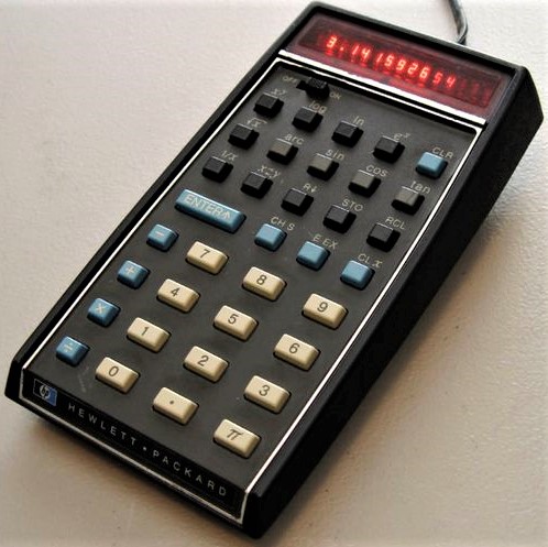 Throwback Thursday: HP-35 was one the first pocket scientific calculators. It was certainly the first affordable one at ~$50