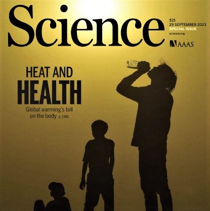 Cover image of 'Science' magazine, issue of September 29, 2023