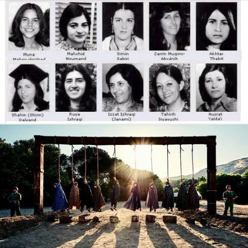 Ten Baha'i women were executed by Iran's mullahs in 1983: The group included a 17-year-old girl and a pregnant woman