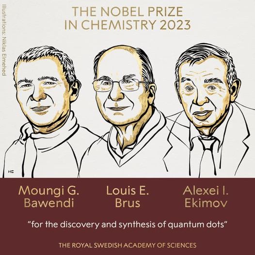 The 2023 Nobel Prize in Chemistry announced