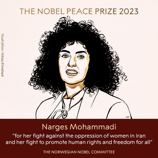 The 2023 Nobel Peace Prize awarded to Narges Mohammadi