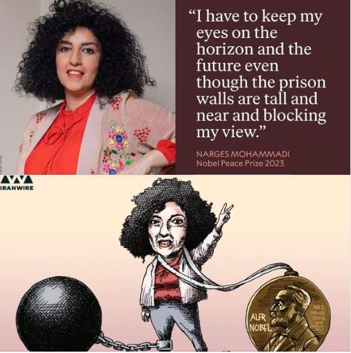 Quote from Narges Mohammadi, the 2023 Nobel Peace Prize Laureate