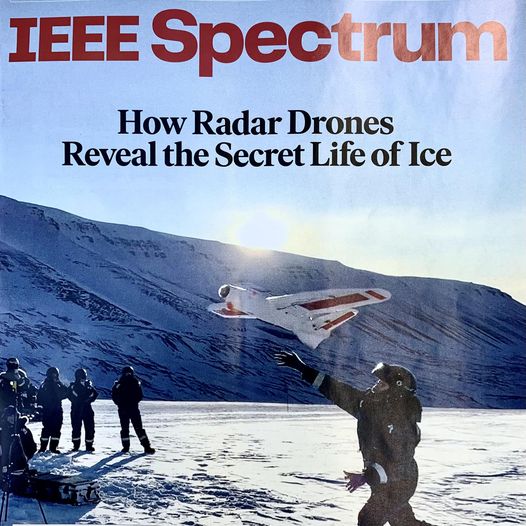 Fixed-wing drones, capable of operating in 30+ degrees Celsius below zero and equipped with ice-penetrating radar, help map ice sheets to the north of mainland Norway