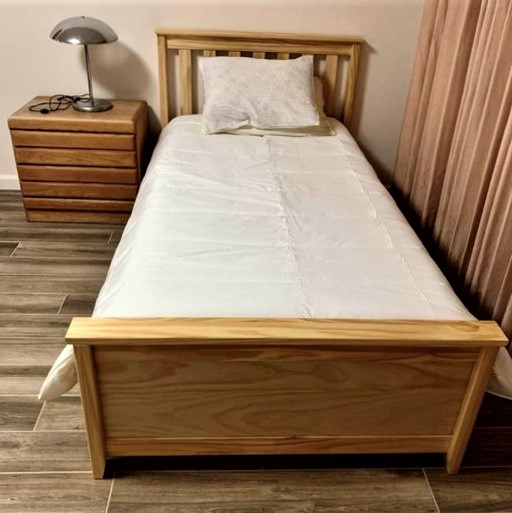 How I spent my Saturday: I assembled a bed I had ordered on-line, getting lots of physical exercise and even more mental exercise