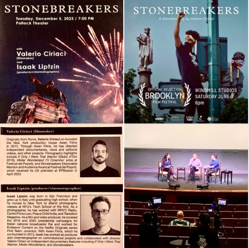 'Stonebreakers': Film screening, tonight at UCSB