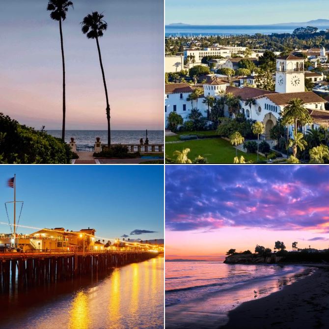 Santa Barbara the beautiful: Ads for real-estate agencies (not my photos)
