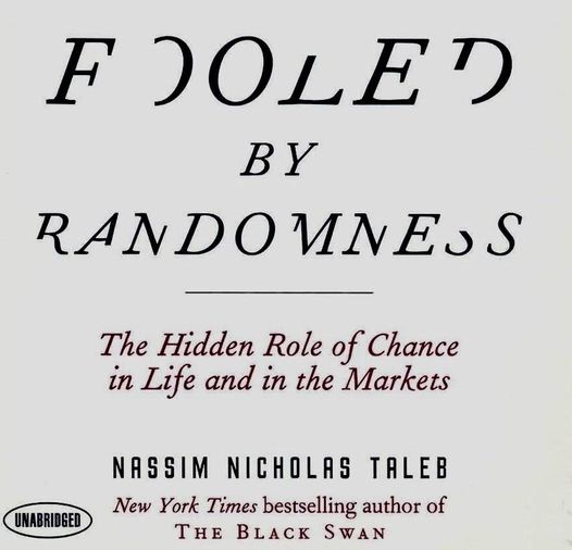 Cover image of Nassim Nicholas Taleb's 'Fooled by Randomness'