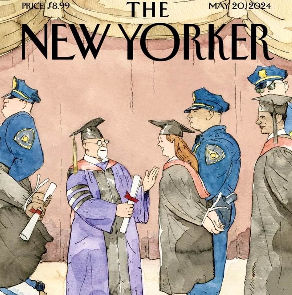 Commencement 2024 (New Yorker cover)
