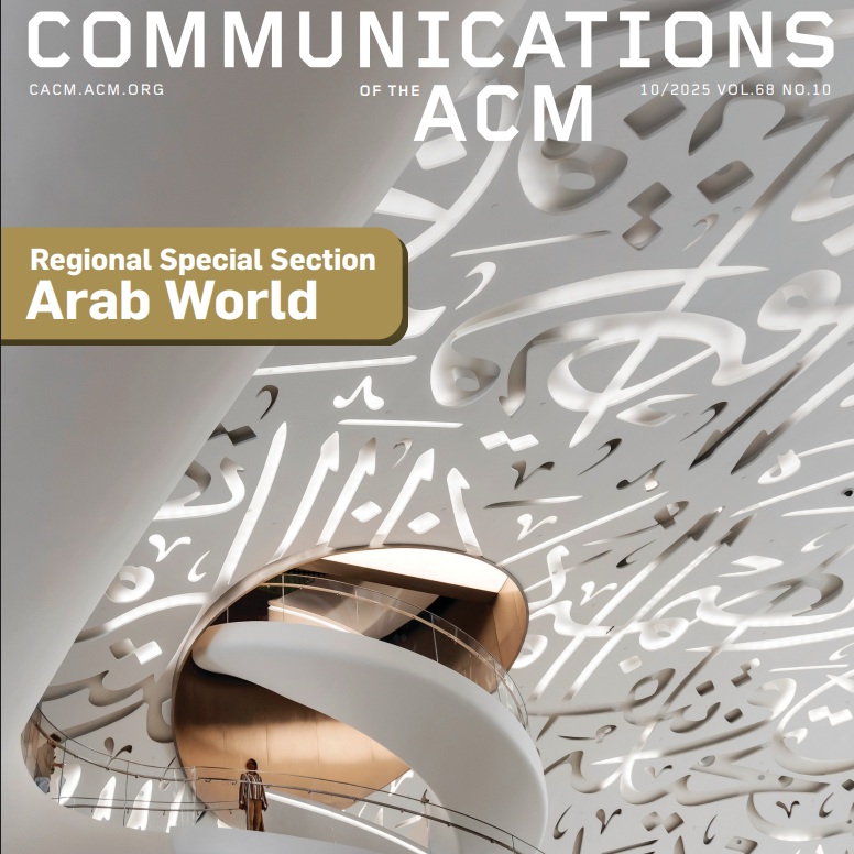 Special section of CACM: Status of computing in the Arab world