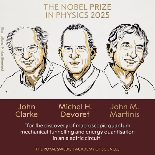 Nobel Prize in Physics, 2025