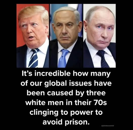 Three seventy-somethings have caused many of our serious global issues