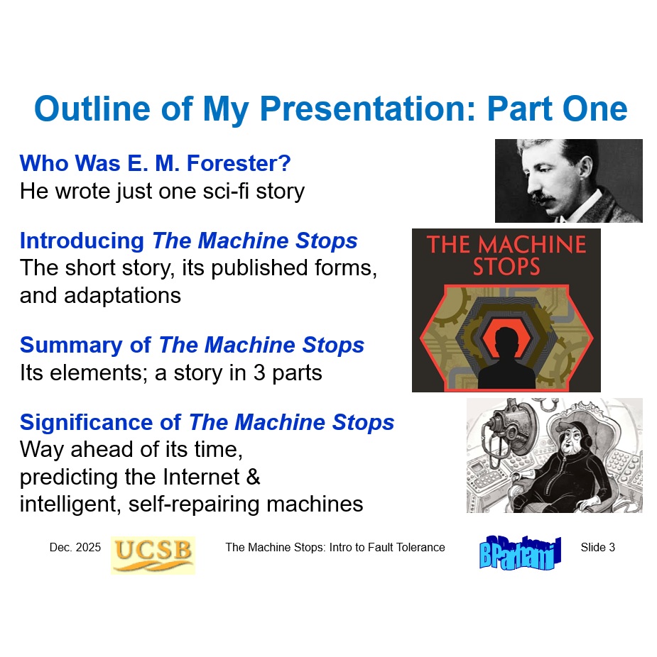 My last lecture at UCSB: Slide 3