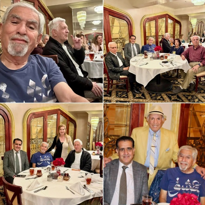 Gathering at Darya Restaurant in Santa Ana to honor the contributions of Dr. Abdi Modarressi: Batch 7 of photos