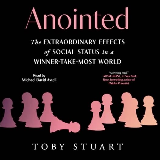 Cover image for Toby Stuart's 'Anointed'