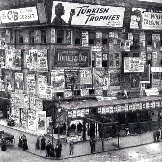 Throwback Thursday: NYC’s Times Square, before the age of electronic billboards (1909)