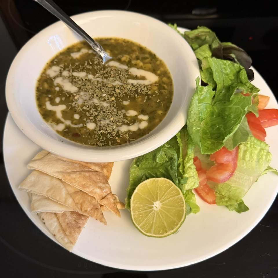 Barley thick soup ('Aash-e Jo' in Persian) from a couple of nights ago